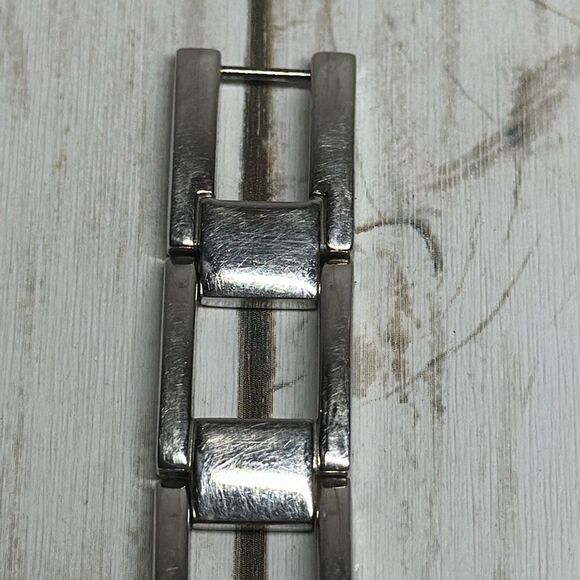 Fossil JR8064 Women's Silver Tone Stainless Quartz Watch American Flag Dial - Picture 9 of 12
